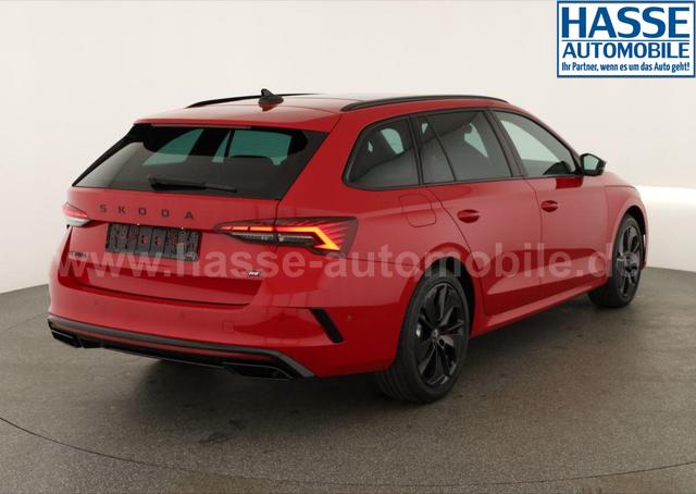 Skoda Octavia Combi 2.0 TSI 195 kW RS DSG, Pano, Standheizung, AHK, Navi, Matrix, Canton, Side, Winter, 5 J.-Garantie 