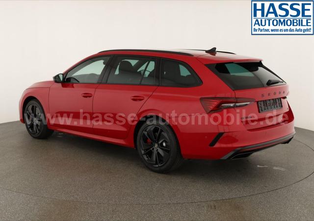 Skoda Octavia Combi 2.0 TSI 195 kW RS DSG, Pano, Standheizung, AHK, Navi, Matrix, Canton, Side, Winter, 5 J.-Garantie 