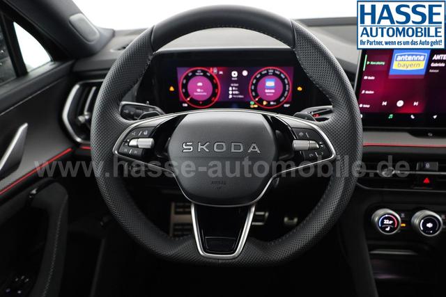 Skoda Kodiaq 2.0 TDI 142 kW 4x4 Sportline DSG Sportline, Pano, AHK, Navi, Matrix, el. Klappe, Side, Winter, 19-Zoll 