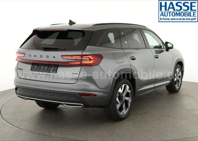 Skoda Kodiaq 2.0 TDI 142 kW 4x4 Sportline DSG Sportline, Pano, AHK, Navi, Matrix, el. Klappe, Side, Winter, 19-Zoll 