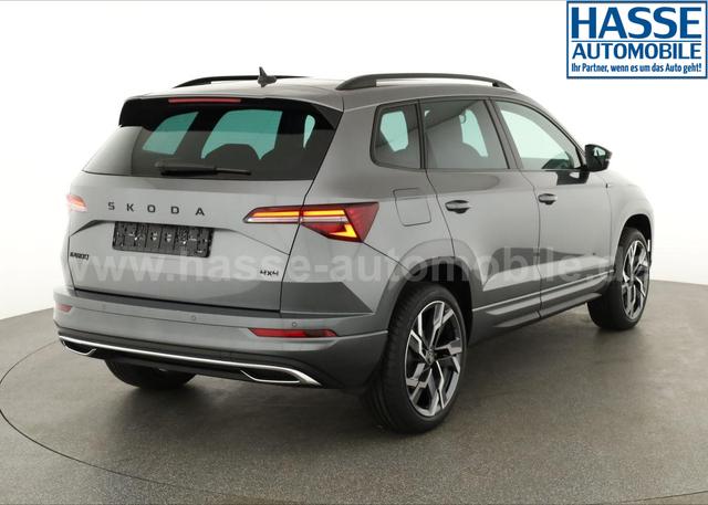 Skoda Karoq Sportline 4x4 2.0 TSI DSG Sportline, Pano, AHK, Navi, Matrix, Side, Winter, 5 J.-Garantie 