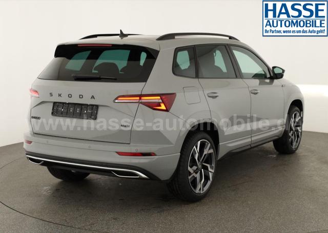 Skoda Karoq Sportline 4x4 2.0 TSI DSG Sportline, Pano, AHK, Navi, Matrix, Side, Winter, 5 J.-Garantie 