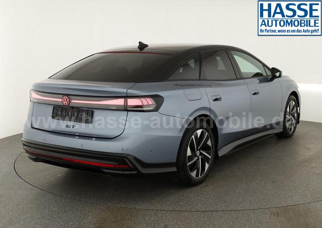 Volkswagen ID.7 Limousine Pro 210 kW Black, AHK, HuD, IQ.Light, IQ.Drive, AreaView, Side, Winter, 19-Zoll 
