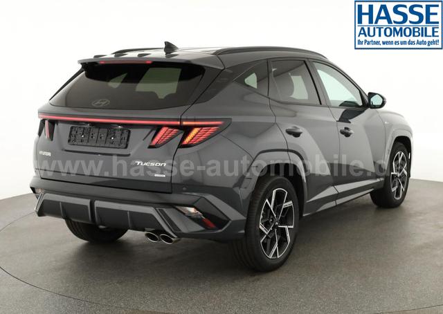 Hyundai TUCSON 1.6 T-GDI DCT 4WD N-LINE, el. Klappe, Teilleder, Navi, Kamera, ACC 