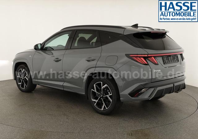 Hyundai TUCSON 1.6 T-GDI DCT 4WD N-LINE, AHK, el. Klappe, Teilleder, Navi, Kamera, ACC 