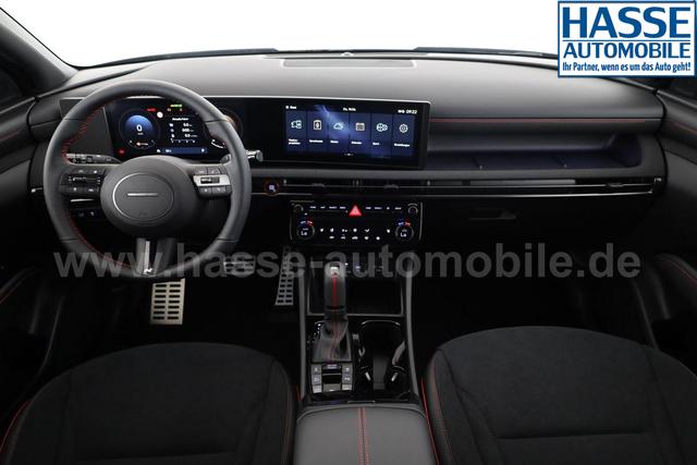 Hyundai TUCSON 1.6 T-GDI DCT 4WD N-LINE, AHK, el. Klappe, Teilleder, Navi, Kamera, ACC 