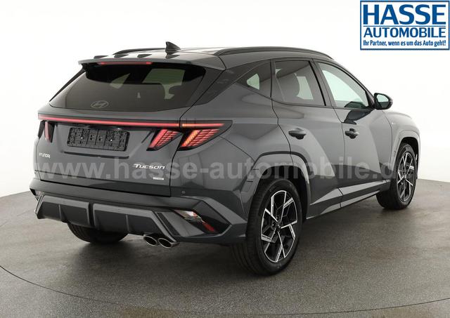 Hyundai TUCSON 1.6 T-GDI DCT 4WD N-LINE, AHK, el. Klappe, Teilleder, Navi, Kamera, ACC 