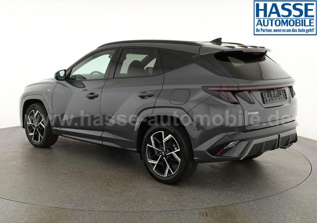 Hyundai TUCSON 1.6 T-GDI DCT 4WD N-LINE, AHK, el. Klappe, Teilleder, Navi, Kamera, ACC 