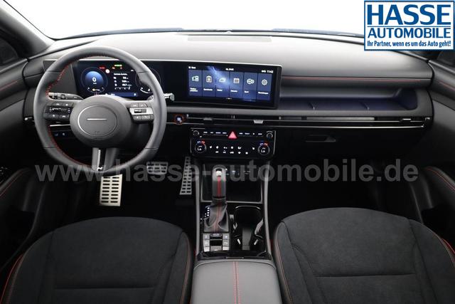 Hyundai TUCSON 1.6 T-GDI DCT 4WD N-LINE, AHK, el. Klappe, Teilleder, Navi, Kamera, ACC 