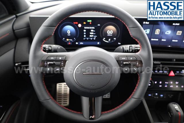 Hyundai TUCSON 1.6 T-GDI DCT 4WD N-LINE, AHK, el. Klappe, Teilleder, Navi, Kamera, ACC 