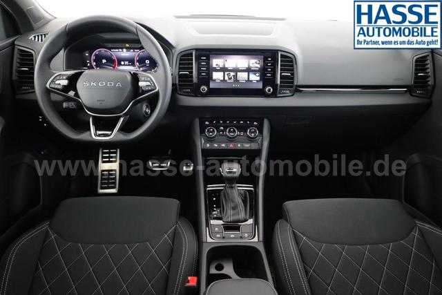 Skoda Karoq Sportline 1.5 TSI DSG Sportline, Pano, AHK, Navi, CANTON, Matrix, AreaView, Side, Kamera, el. Klappe, FS-beheizbar, 5 J.-Garantie 