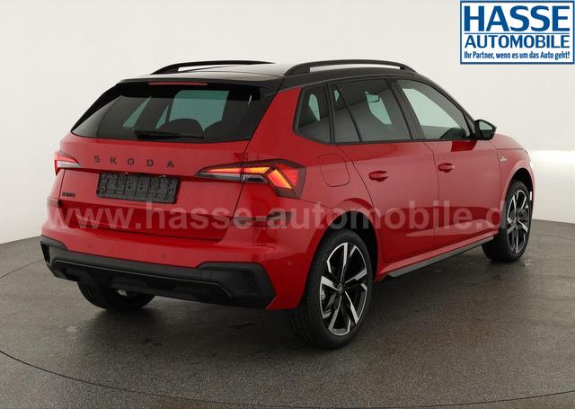 Skoda Kamiq Monte Carlo 1.5 TSI Carlo, Pano, AHK, Matrix, Navi, el. Klappe, 18-Zoll, 5 J.-Garantie 
