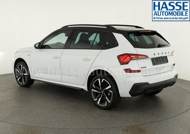 Skoda Kamiq Monte Carlo 1.5 TSI Carlo, Pano, AHK, Matrix, Navi, el. Klappe, 18-Zoll, 5 J.-Garantie 
