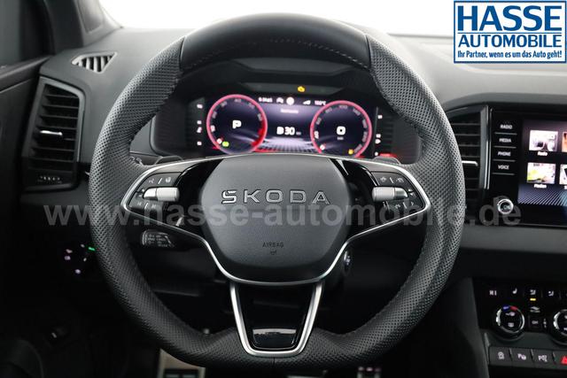Skoda Karoq Sportline 1.5 TSI DSG Sportline, AHK, Navi, CANTON, Matrix, AreaView, Side, Kamera, el. Klappe, FS-beheizbar, 5 J.-Garantie 