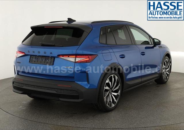 Skoda Elroq 85 x Sportline 85x Sportline, AHK, Matrix, W&auml;rmepumpe, 21-Zoll, Navi, el. Klappe, FS-beheizbar 