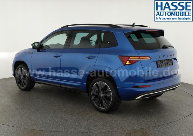 Skoda Karoq Sportline 1.5 TSI DSG Sportline, Pano, AHK, Navi, CANTON, Matrix, AreaView, Side, el. Klappe, FS-beheizbar, 5 J.-Garantie 