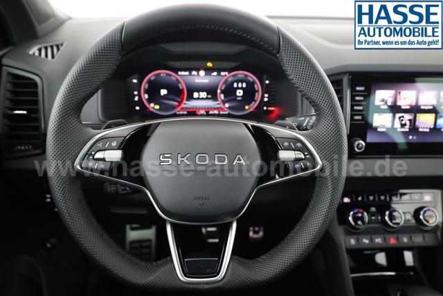 Skoda Karoq Sportline 1.5 TSI DSG Sportline, Pano, AHK, Navi, CANTON, Matrix, AreaView, Side, el. Klappe, FS-beheizbar, 5 J.-Garantie 