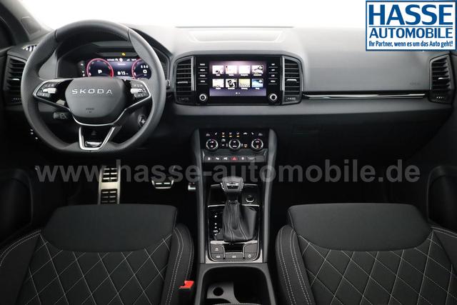 Skoda Karoq Sportline 1.5 TSI DSG Sportline, AHK, Navi, CANTON, Matrix, AreaView, Side, Kamera, el. Klappe, FS-beheizbar, 5 J.-Garantie 