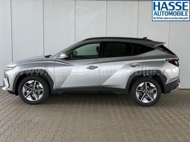 Hyundai TUCSON E-Motion 1.6 T-GDI 2WD 48V DCT / Panoramadach ACC Sitz + Lenkradheizung LED Navi PDC V&H Kamera Alu 18" 
