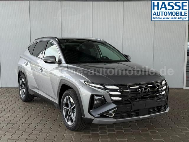 Hyundai TUCSON E-Motion 1.6 T-GDI 2WD 48V DCT / Panoramadach ACC Sitz + Lenkradheizung LED Navi PDC V&H Kamera Alu 18" 