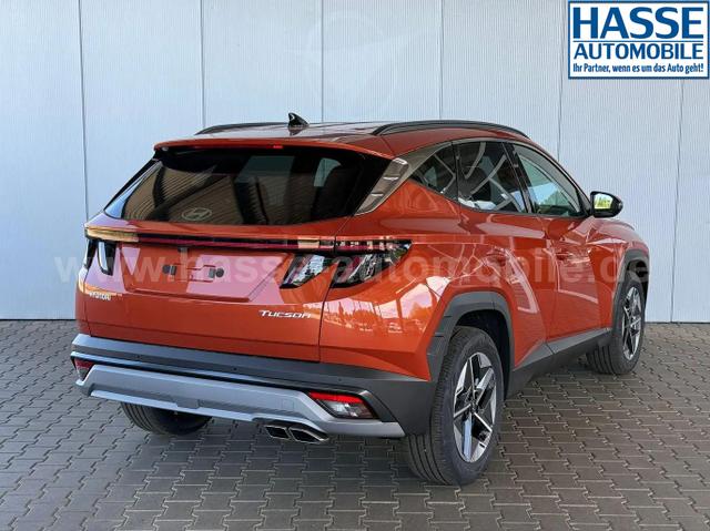 Hyundai TUCSON E-Motion 1.6 T-GDi 2WD 48V DCT / ACC Sitz + Lenkradheizung LED Navi PDC V&H Kamera Alu 18" 
