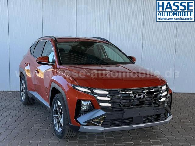 Hyundai TUCSON E-Motion 1.6 T-GDi 2WD 48V DCT / ACC Sitz + Lenkradheizung LED Navi PDC V&H Kamera Alu 18" 