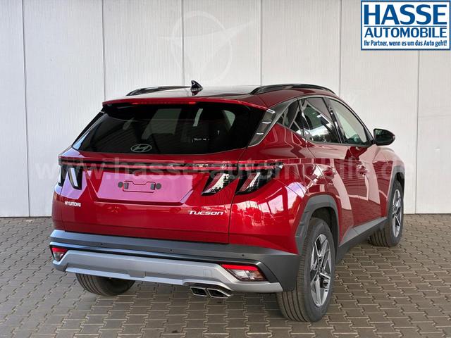 Hyundai TUCSON E-Motion 1.6 T-GDI 2WD 48V DCT / Panoramadach ACC Sitz + Lenkradheizung LED Navi PDC V&H Kamera Alu 18" 