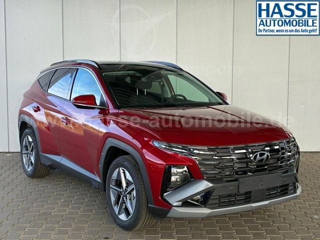 Hyundai TUCSON E-Motion 1.6 T-GDI 2WD 48V DCT / Panoramadach ACC Sitz + Lenkradheizung LED Navi PDC V&H Kamera Alu 18" 