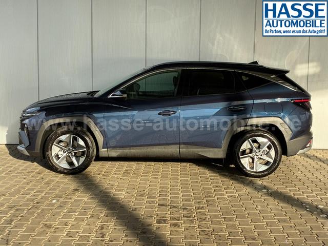 Hyundai TUCSON E-Motion 1.6 T-GDI 2WD 48V DCT / Panoramadach ACC Sitz + Lenkradheizung LED Navi PDC V&H Kamera Alu 18" 