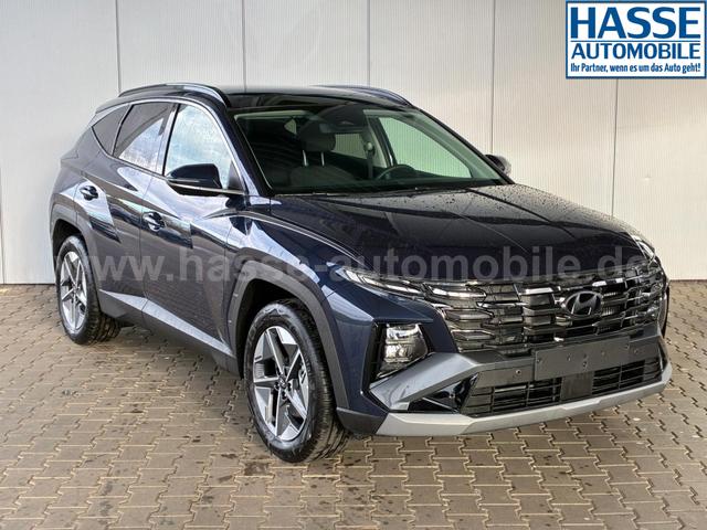 Hyundai TUCSON E-Motion 1.6 T-GDI 2WD 48V DCT / Panoramadach ACC Sitz + Lenkradheizung LED Navi PDC V&H Kamera Alu 18" 