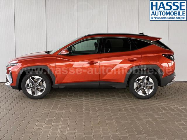 Hyundai TUCSON E-Motion 1.6 T-GDI 2WD 48V DCT / Panoramadach ACC Sitz + Lenkradheizung LED Navi PDC V&H Kamera Alu 18" 