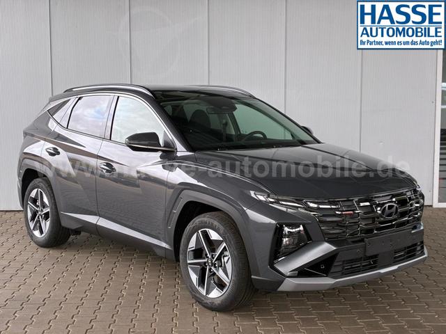 Hyundai TUCSON E-Motion 1.6 T-GDI 2WD 48V DCT / Panoramadach ACC Sitz + Lenkradheizung LED Navi PDC V&H Kamera Alu 18" 