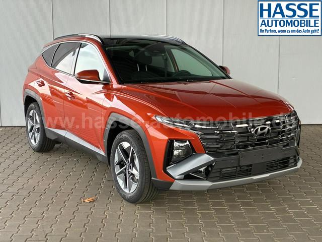 Hyundai TUCSON E-Motion 1.6 T-GDI 2WD 48V DCT / Panoramadach ACC Sitz + Lenkradheizung LED Navi PDC V&H Kamera Alu 18" 