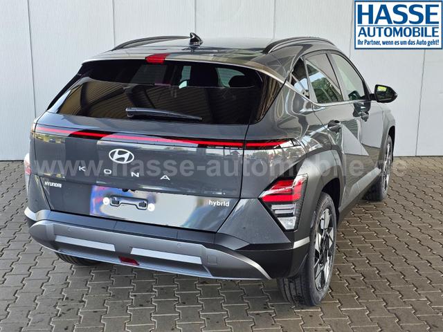 Hyundai KONA Premium 1.6 GDI 2WD HEV DCT / Pano - Schiebedach LED Sitz + Lenkradheizung ACC Alu 18" 