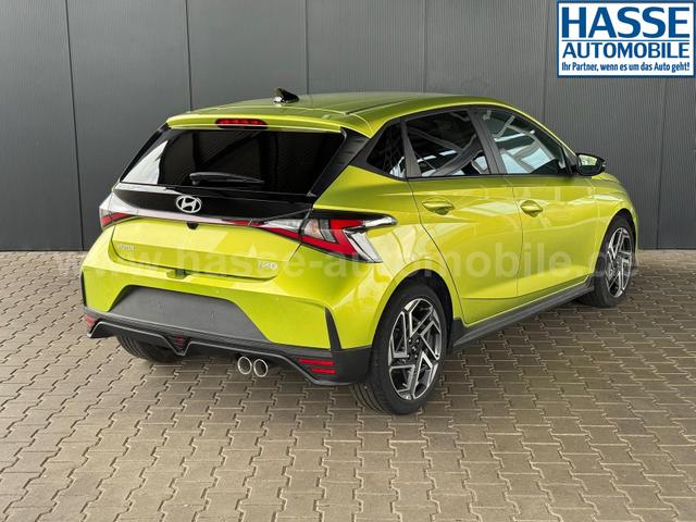 Hyundai i20 1.2 MPI N-Line / LED Tempomat Navi R&uuml;ckfahrkamera Alu 17" 