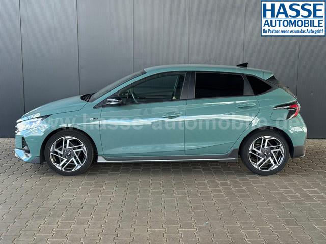 Hyundai i20 1.2 MPI N-Line / LED Tempomat Navi R&uuml;ckfahrkamera Alu 17" 