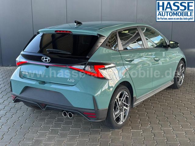 Hyundai i20 1.2 MPI N-Line / LED Tempomat Navi R&uuml;ckfahrkamera Alu 17" 