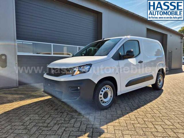 Peugeot Partner Premium L1 1.5 BlueHDI 102PS 2-Sitzer AHK Klima Radio Apple CarPlay Android Auto Bluetooth DAB PDC v+h Rückf.Kamera Tempomat Ganzj.Reifen 