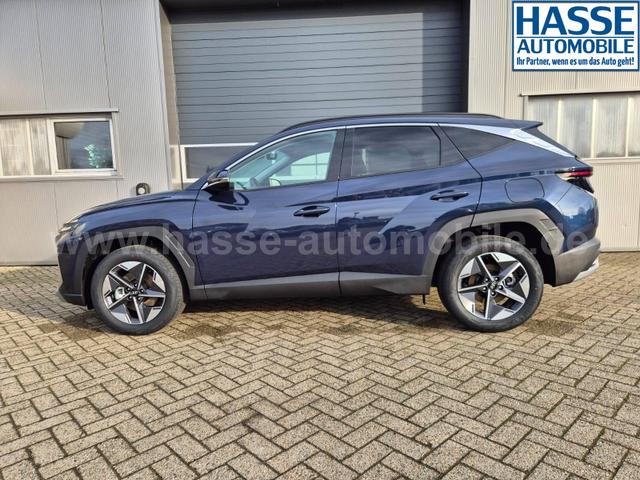 Hyundai TUCSON Trend 1.6 T-GDI 150PS Automatik TZ 2026 Teil-Leder Sitzheizung v+h Lenkradheizung Klimaautomatik Navi Touchscreen DAB+ Apple CarPlay + Android Auto PDC R&uuml;ckf.-Kamera Matrix-LED-Scheinw. 