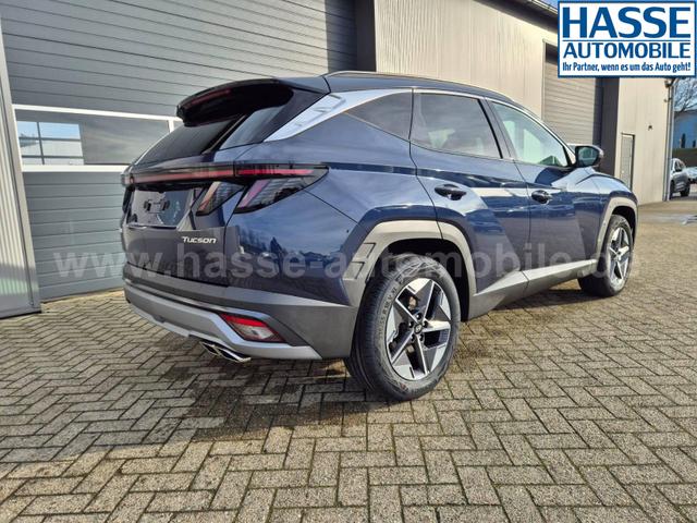 Hyundai TUCSON Trend 1.6 T-GDI 150PS Automatik TZ 2026 Teil-Leder Sitzheizung v+h Lenkradheizung Klimaautomatik Navi Touchscreen DAB+ Apple CarPlay + Android Auto PDC R&uuml;ckf.-Kamera Matrix-LED-Scheinw. 