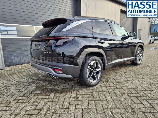 Hyundai TUCSON Trend 1.6 T-GDI 150PS Automatik TZ 2026 Teil-Leder Sitzheizung v+h Lenkradheizung Klimaautomatik Navi Touchscreen DAB+ Apple CarPlay + Android Auto PDC R&uuml;ckf.-Kamera Matrix-LED-Scheinw. 