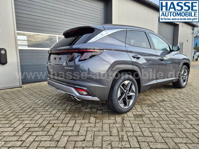 Hyundai TUCSON Trend 1.6 T-GDI 150PS Automatik TZ 2026 Teil-Leder Sitzheizung v+h Lenkradheizung Klimaautomatik Navi Touchscreen DAB+ Apple CarPlay + Android Auto PDC R&uuml;ckf.-Kamera Matrix-LED-Scheinw. 