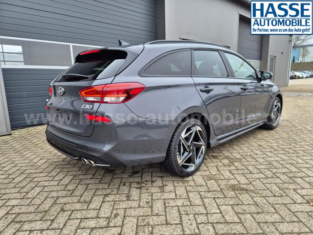 Hyundai i30 Kombi 1.6 T-GDI 150PS Automatik N-Line MY2026 Sitzheizung Lenkradheizung Klimaautomatik Navi 10,3"-Touchscreen Bluelink Apple CarPlay + Android Auto PDC v+h R&uuml;ckf.Kamera 18-LM 