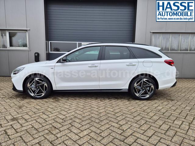 Hyundai i30 Kombi 1.6 T-GDI 150PS Automatik N-Line MY2026 Sitzheizung Lenkradheizung Klimaautomatik Navi 10,3"-Touchscreen Bluelink Apple CarPlay + Android Auto PDC v+h R&uuml;ckf.Kamera 18-LM 