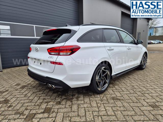 Hyundai i30 Kombi 1.6 T-GDI 150PS Automatik N-Line MY2026 Sitzheizung Lenkradheizung Klimaautomatik Navi 10,3"-Touchscreen Bluelink Apple CarPlay + Android Auto PDC v+h R&uuml;ckf.Kamera 18-LM 
