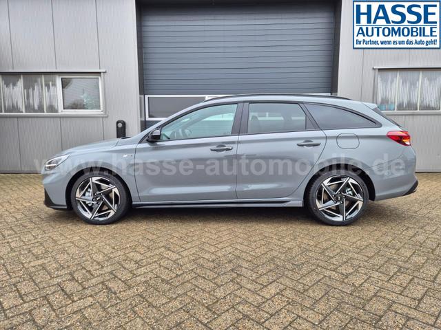 Hyundai i30 Kombi 1.6 T-GDI 150PS Automatik N-Line MY2026 Sitzheizung Lenkradheizung Klimaautomatik Navi 10,3"-Touchscreen Bluelink Apple CarPlay + Android Auto PDC v+h R&uuml;ckf.Kamera 18-LM 