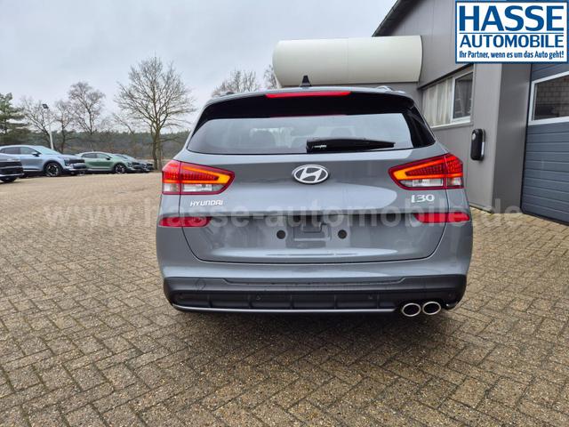 Hyundai i30 Kombi 1.6 T-GDI 150PS Automatik N-Line MY2026 Sitzheizung Lenkradheizung Klimaautomatik Navi 10,3"-Touchscreen Bluelink Apple CarPlay + Android Auto PDC v+h R&uuml;ckf.Kamera 18-LM 