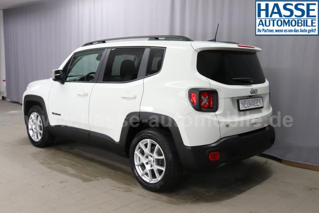 Jeep Renegade 1.5 T4 DCT7 e-Hybrid Limited 1469 96 kW296 Alpine White 020 Stoff Schwarz "7KS Winter-Paket 070 Seitenscheiben hinten und Heckscheibe verdunkelt 5CA Alpine White"
