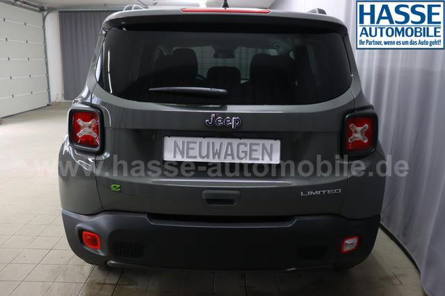 Jeep Renegade 1.5 T4 DCT7 e-Hybrid Limited 1469 96 kW503 Sting Grey 020 Stoff Schwarz "7KS Winter-Paket 070 Seitenscheiben hinten und Heckscheibe verdunkelt 8CZ Sting Grey"