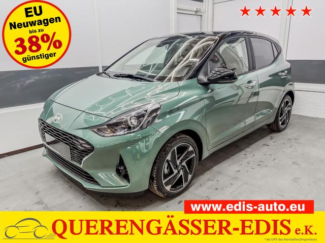 Hyundai i10 - PREMIUM AUT SHZ SMART KEY KLIMAAUTOMATIK AMBIENTE ALU RFK PDC NAVI